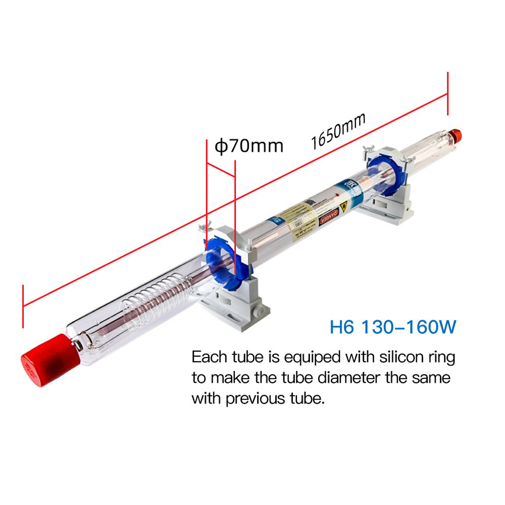 Tube laser CO2 série YL H